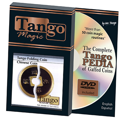 Folding Chinese Coin Internal System by  Tango - Trick (CH003)