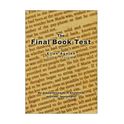 Final Book Test - Elian Agaian