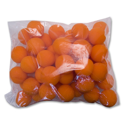 картинка 2" 50 Super Soft Sponge Balls (Orange) - Trick от магазина Одежда+