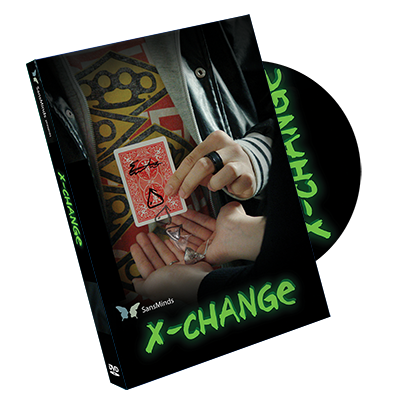 картинка X Change (DVD and Gimmick) by Julio Montoro and SansMinds от магазина Одежда+