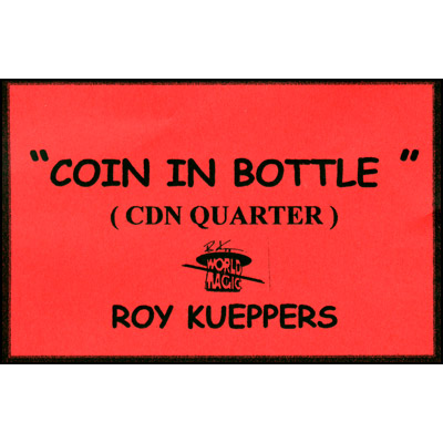 картинка Coin In Bottle (Canadian Quarter) - Trick от магазина Одежда+