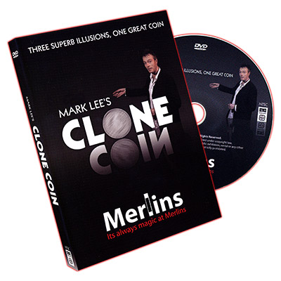 Clone Coin - US Quarter (With DVD) by Mark Lee - Trick