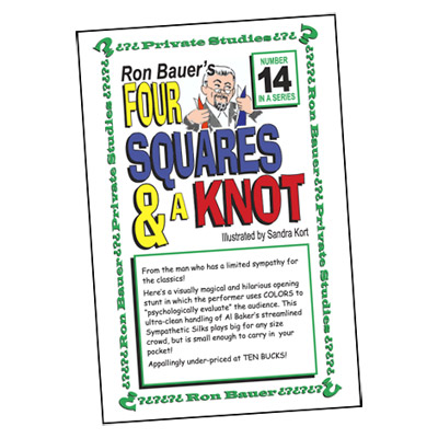 Ron Bauer Series: #14 - Four Squares & A Knot - Book