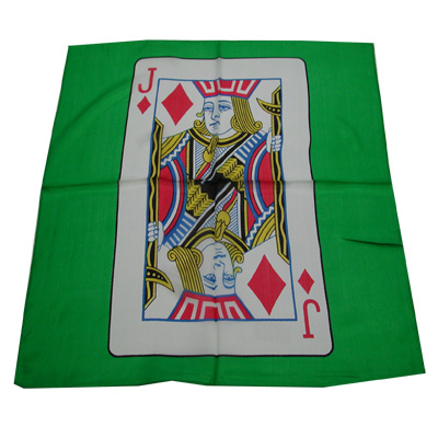 Card Silk 18" (jack of diamonds)