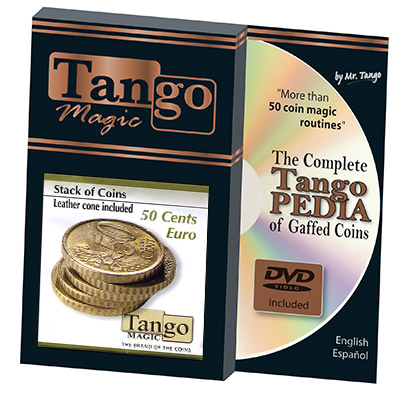 картинка Stack of Coins 50 cent Euro (w/DVD) by Tango - Trick (E0051) от магазина Одежда+