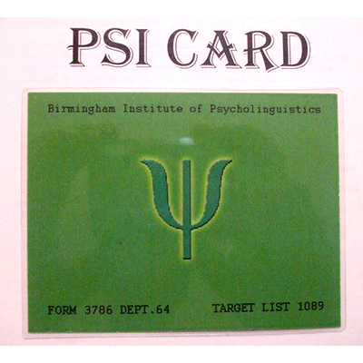 Psi Card by Outlaw Effects - Trick
