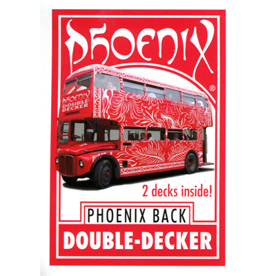 картинка Phoenix Double Decker (Red) by Card-Shark - Trick от магазина Одежда+