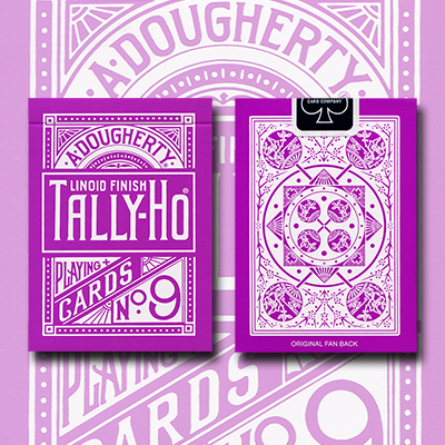 картинка Tally Ho Reverse Fan back (Lavender) Limited Ed. by  Aloy Studios / USPCC от магазина Одежда+