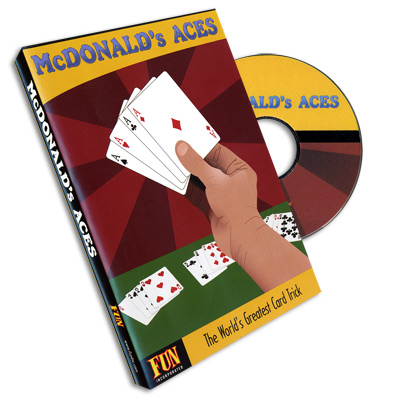 картинка McDonald's Aces (With Cards) by Royal Magic - DVD от магазина Одежда+