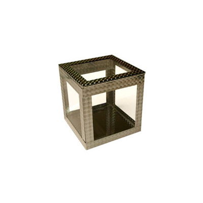 4" Crystal Clear Cube by Ickle Pickle - Trick