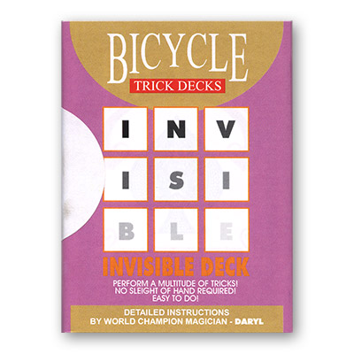 картинка Invisible Deck Bicycle Mandolin (Blue) - Trick от магазина Одежда+
