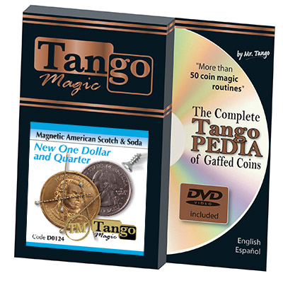 American Scotch & Soda (D0124)(MAGNETIC w/DVD) by Tango Magic - Tricks