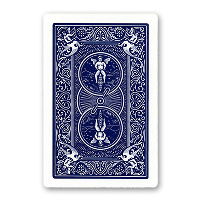 картинка Jumbo Bicycle Cards (Double Back, BLUE/BLUE) - Trick от магазина Одежда+