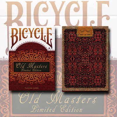 картинка Bicycle Old Masters Playing Cards (Numbered Limited Edition Tuck and back card) by Collectable Playing Cards  - Trick от магазина Одежда+