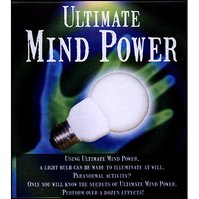Ultimate Mind Power (SILVER, XL-23mm)by Maynard's Magic - Trick