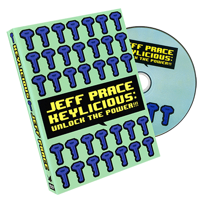 Keylicious (DVD and Props) by Jeff Prace and Paper Crane Productions- DVD