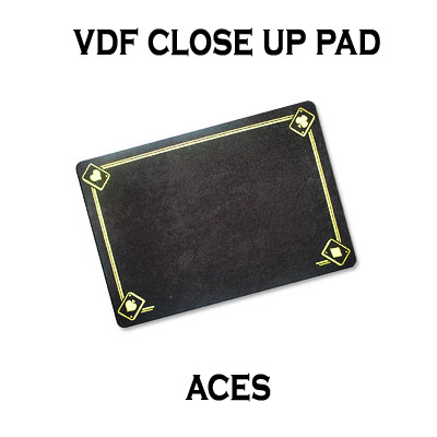 картинка VDF Close Up Pad with Printed Aces (Black) by Di Fatta Magic - Trick от магазина Одежда+
