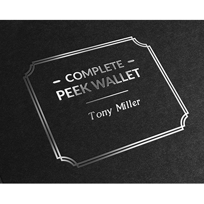 Complete Peek Wallet by Tony Miller and Vanishing Inc. - Trick