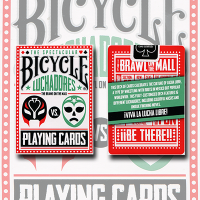 картинка Bicycle Luchadores Deck by US Playing Card Co. - Trick от магазина Одежда+