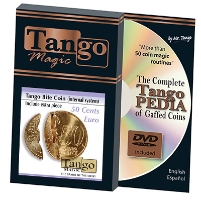 картинка Bite Coin - (Euro 50 Cent w/DVD - Internal With Extra Piece) by Tango - Trick (E0043) от магазина Одежда+