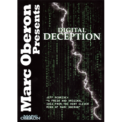 картинка Digital Deception (With DVD) by Marc Oberon - Trick от магазина Одежда+