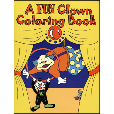 картинка 3 Way Coloring Book - Clown - Trick от магазина Одежда+
