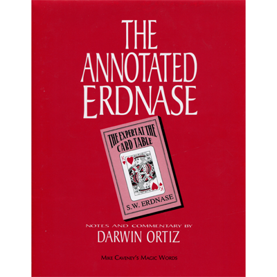 картинка Annotated Erdnase by Darwin Ortiz and Mike Caveney  - Book от магазина Одежда+