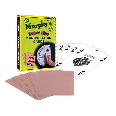 картинка Manipulation Cards(POKER SIZE/ FLESH COLOR BACKS)by Trevor Duffy-Trick от магазина Одежда+