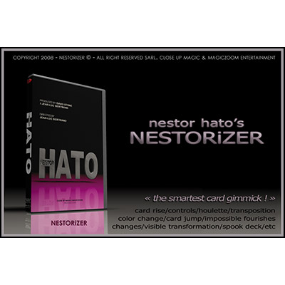 Nestor Hato (DVD and Nestorizer Gimmick) by Jean-Luc Bertrand and David Stone - DVD