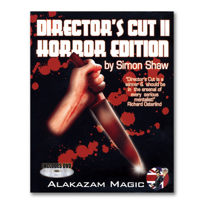 картинка Director's Cut 2 Horror w/DVD by Simon Shaw and Alakazam Magic - Trick от магазина Одежда+