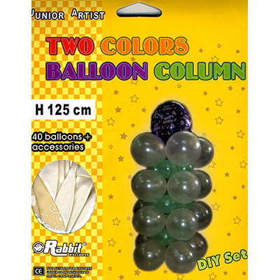картинка Two Colored Balloon Column by Will Roya - Trick от магазина Одежда+