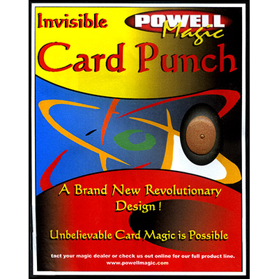 картинка Invisible Card Punch by Dave Powell - Trick от магазина Одежда+