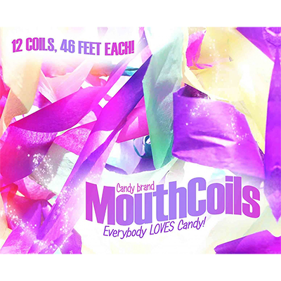 Mouth Coils 46 foot (Rainbow) by Candy Brand - Trick