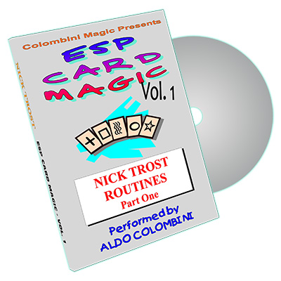 ESP Card Magic (Nick Trost Routines) Vol. 1 by Aldo Colombini - DVD