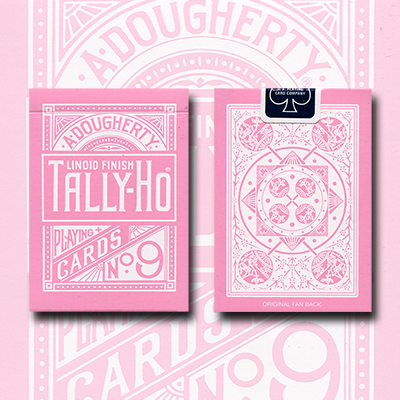 картинка Tally Ho Reverse Fan back (Pink) Limited Ed. by  Aloy Studios / USPCC от магазина Одежда+