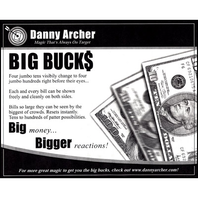 картинка Big Bucks by Danny Archer - Trick от магазина Одежда+