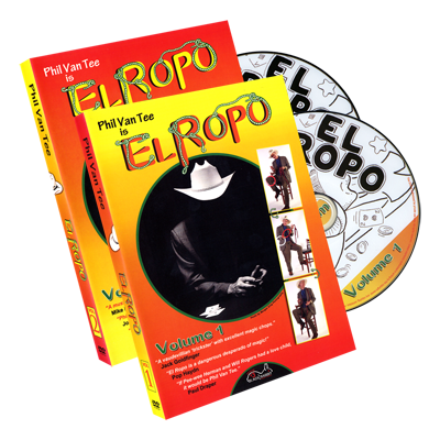 картинка Phil Van Tee is El Ropo 2 Disc Set by Phil Van Tee Black Rabbit Series Issue #3 - DVD от магазина Одежда+