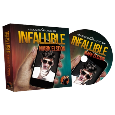 картинка Infallible (DVD and Gimmick) by Mark Elsdon and Alakazam Magic - DVD от магазина Одежда+