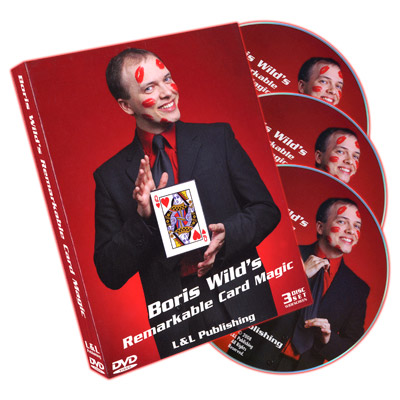 картинка Remarkable Card Magic (3 DVD Set) by Boris Wild - DVD от магазина Одежда+