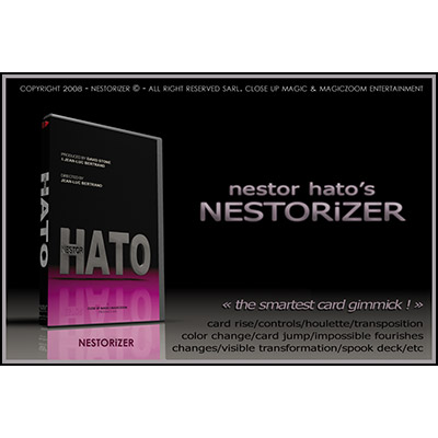 картинка Nestor Hato (DVD and Nestorizer Gimmick) by Jean-Luc Bertrand and David Stone - DVD от магазина Одежда+