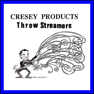 картинка Throw Streamers (BLUE) by Cresey - Trick от магазина Одежда+