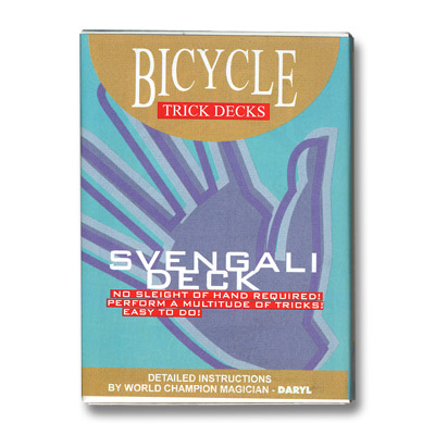 картинка Svengali Deck Bicycle (Blue) - Trick от магазина Одежда+