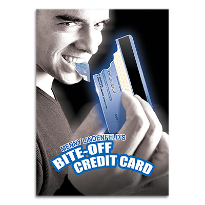 картинка Bite Off Credit Card by Menny Lindenfeld - Trick от магазина Одежда+