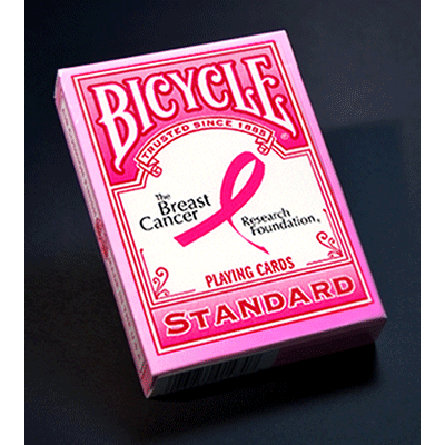 картинка Bicycle Pink Ribbon Deck by US Playing Cards - Trick от магазина Одежда+