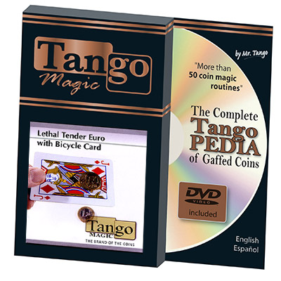 Lethal Tender Euro with Bicycle Card (w/DVD) by Tango- Trick (E0061)