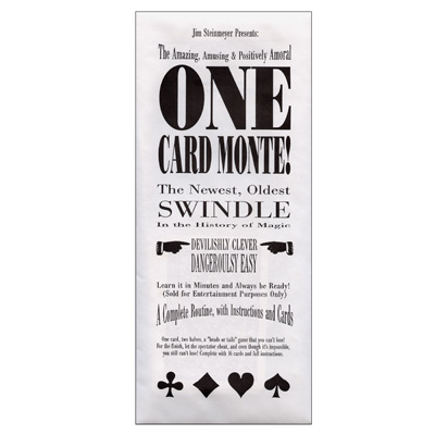 картинка One Card Monte trick от магазина Одежда+