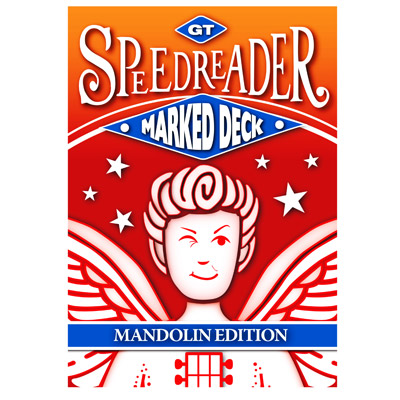 картинка GT Speedreader Marked Deck (809 Mandolin Red Back) - Trick от магазина Одежда+