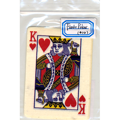 картинка Flash Poker Card King of Hearts (Ten Pack) - Trick от магазина Одежда+