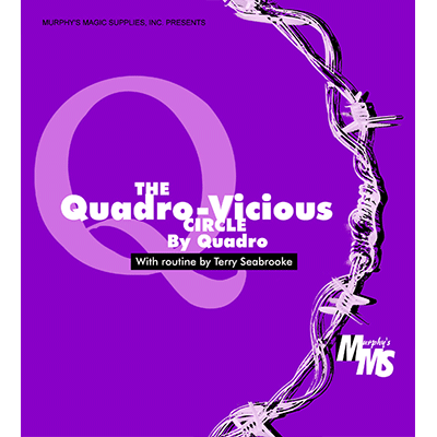 картинка Quadro Vicious Circle Linking Rings by Murphys Magic Supplies - Trick от магазина Одежда+