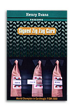 картинка Signed Zig Zag Card Henry Evans от магазина Одежда+